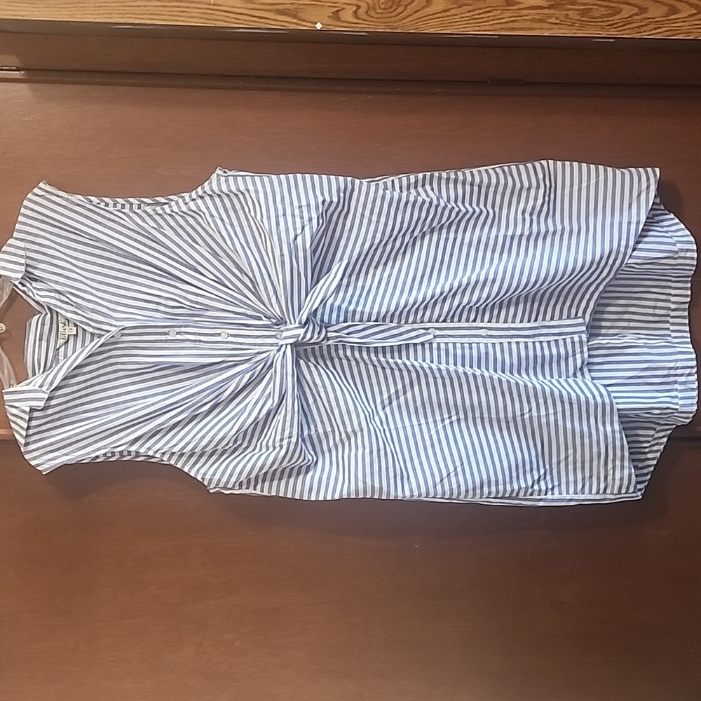Hint of Blush 100% Cotton Dress Sz 1X